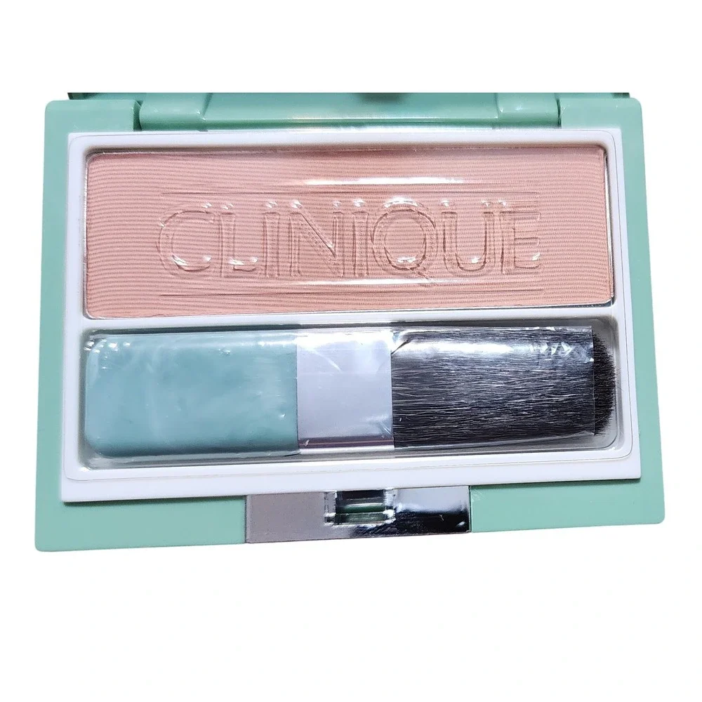 New Clinique Soft Pressed Powder Blusher Blush 02 Honey Blush Makeup